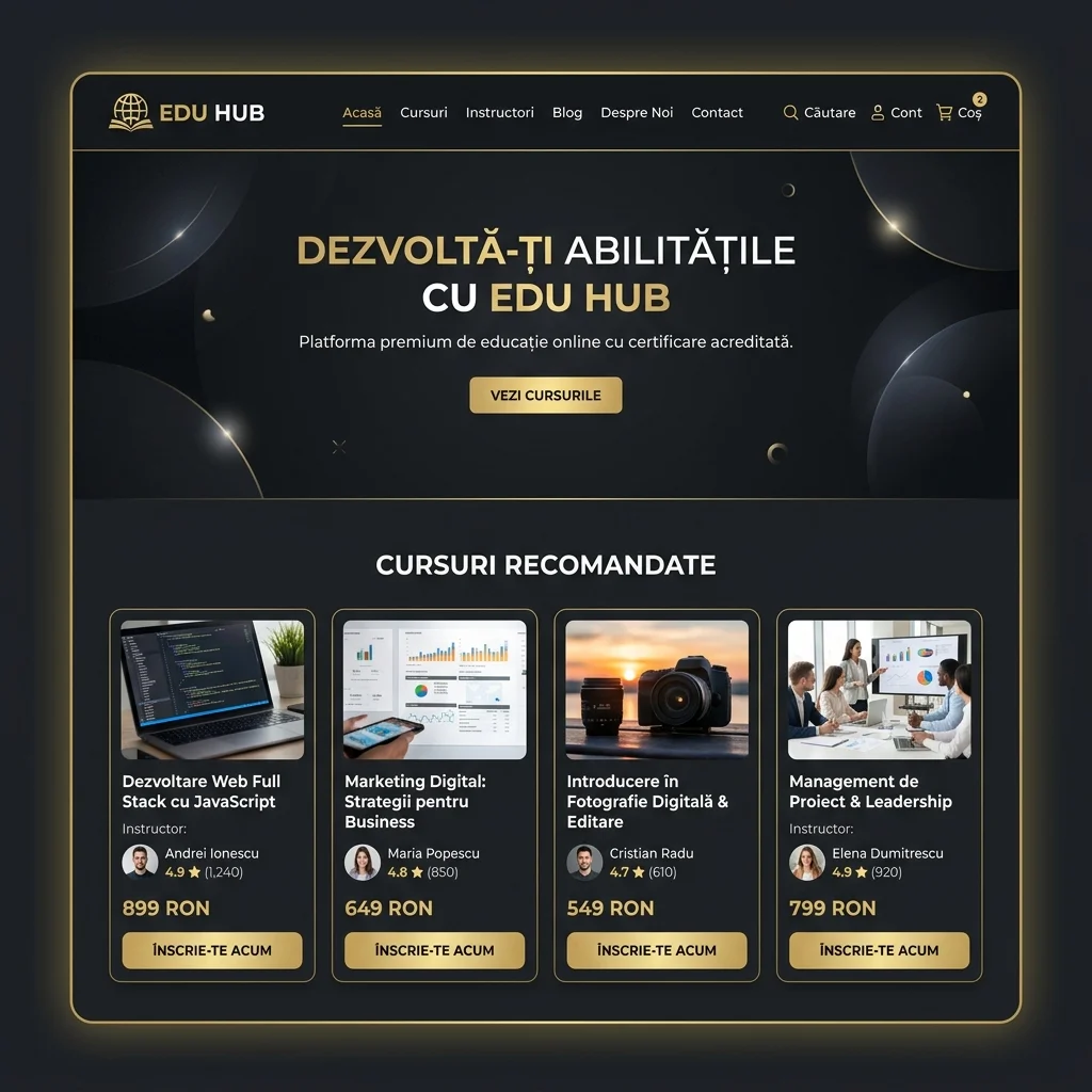 Demo Magazin Educație